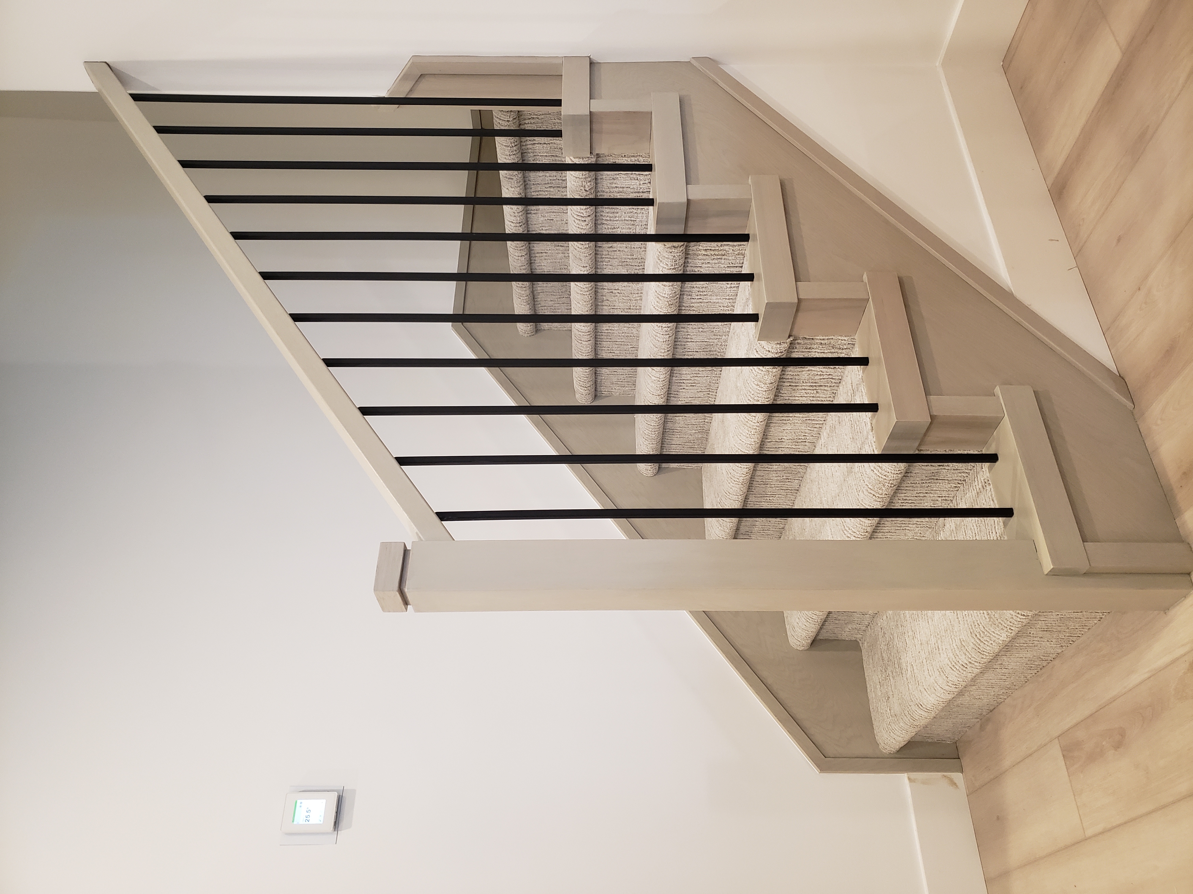 Oak stair build