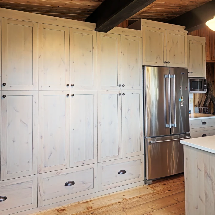 Knotty Alder Kitchen